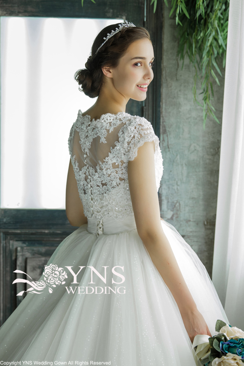 SC-PO16-S｜ボレロ｜ウェディングドレスのYNS WEDDING