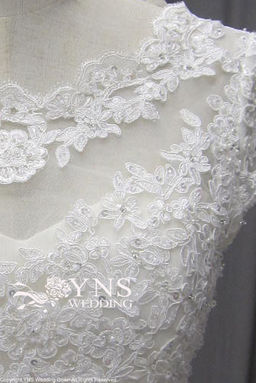 SC-PO16-S｜ボレロ｜ウェディングドレスのYNS WEDDING