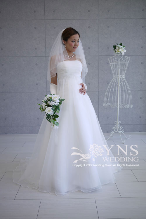 .pe　ウエディングヴェール Wedding veil フラワーコード刺繍ウェディングベール MV-01Msize