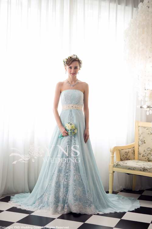 SAI14328-WBU｜LaVenie Collection カラードレス｜ウェディングドレス 