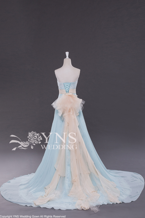 SAI14328-WBU｜LaVenie Collection カラードレス｜ウェディングドレス