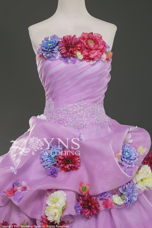 SC14331PU｜LaVenie Collection カラードレス｜ウェディングドレスの