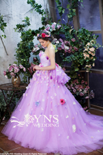 SC15321-PU｜LaVenie Collection カラードレス｜ウェディングドレスの