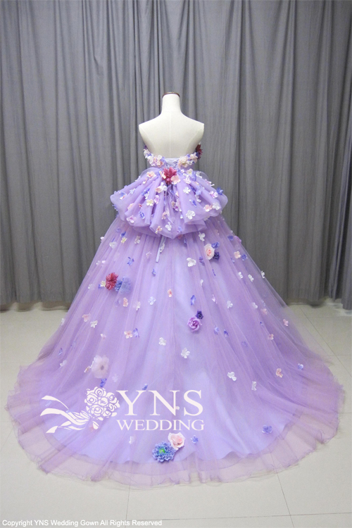 SC15321-PU｜LaVenie Collection カラードレス｜ウェディングドレスの