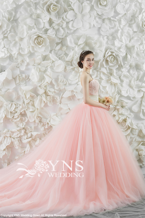 クリーニング済　美品　YNS カラードレス　赤 SL17910-3｜LaVenie Collection カラードレス｜ウェディング