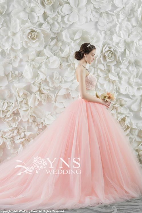 クリーニング済　美品　YNS カラードレス　赤 SL17910-3｜LaVenie Collection カラードレス｜ウェディング