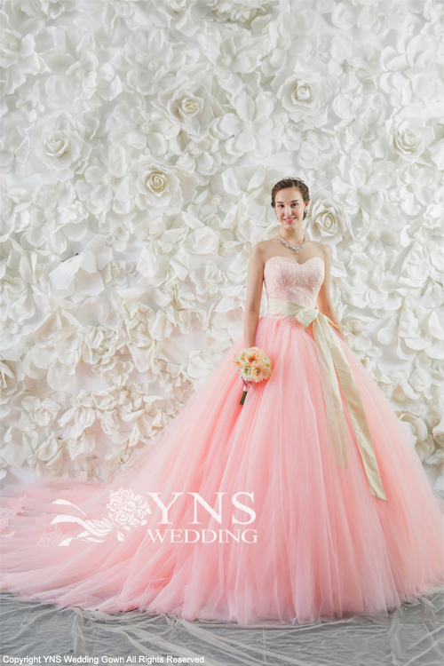 yns wedding カラードレス　サテン　ブラック SL23922-SDUN｜LaVenie Collection カラードレス｜ウェディングドレス