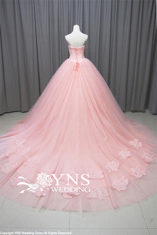 カラードレス　結婚式　ウェディング　ドレス SC16907-PPK｜LaVenie Collection カラードレス｜ウェディングドレスの