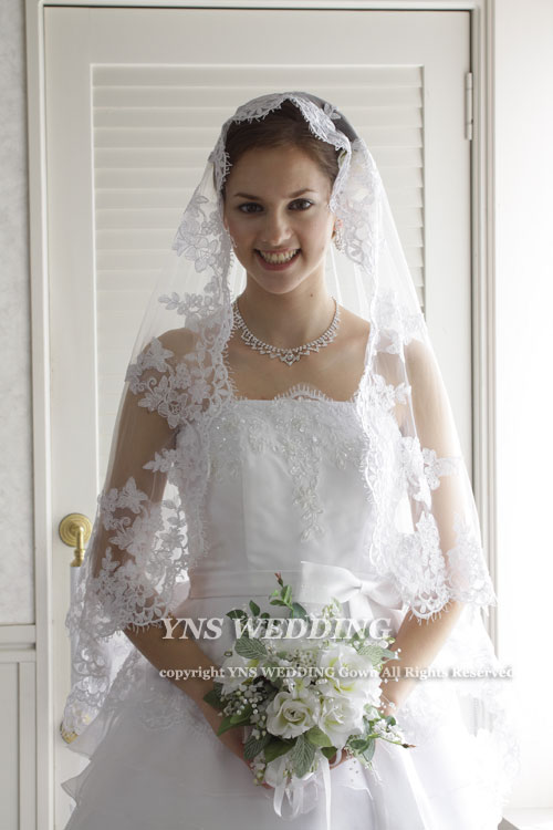 A07｜ウエディングベール｜ウェディングドレスのYNS WEDDING