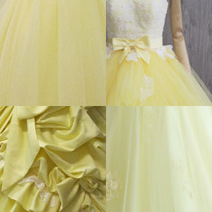ブログ紹介「カラーを変更してナチュラルな印象のドレスへ」