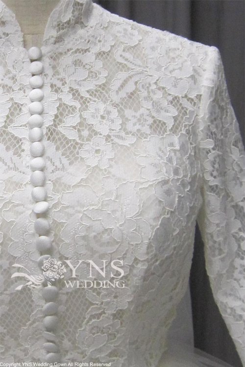 ウェディングドレス　ボレロのみ ウエディングドレス中に入れるボレロ トップスのみ くるみボタン