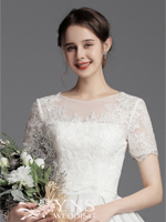 ボレロ（1/3）｜ウェディングドレスのYNS WEDDING