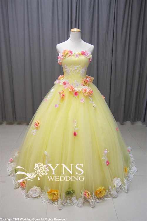 SL14318-HNYE｜SELECT DRESS カラードレス｜ウェディングドレス