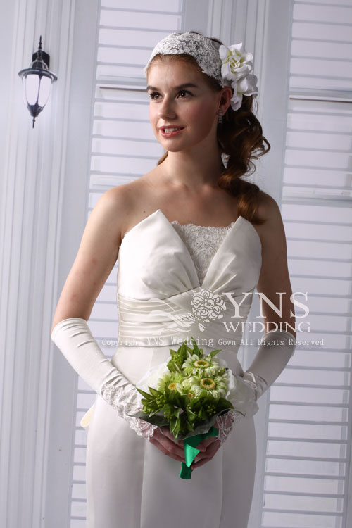 9300-38|グローブ|ウェディングドレスのYNS WEDDING