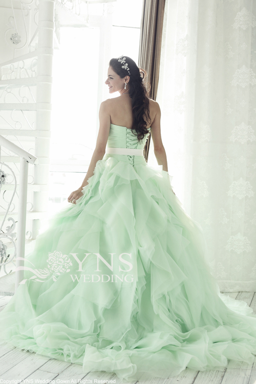AM-DH147-MGN｜LaVenie Collection カラードレス｜ウェディングドレス 