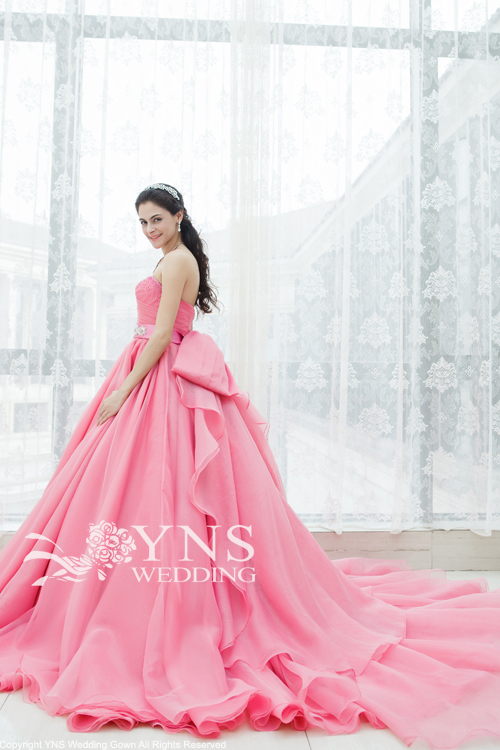 SL13925-RBPK]カラードレス LaVenie Collection カラードレス｜YNS WEDDING