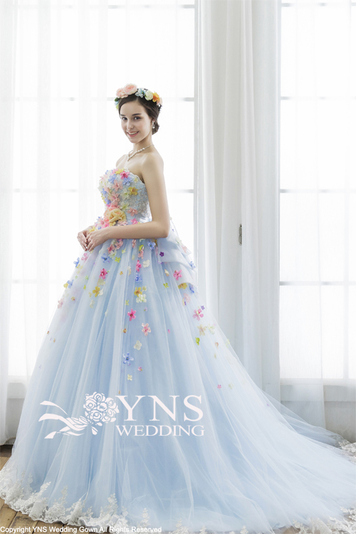 SL16917-FL｜LaVenie Collection カラードレス｜ウェディングドレスの 