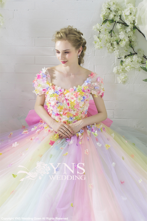 SL17942｜LaVenie Collection カラードレス｜ウェディングドレスのYNS 