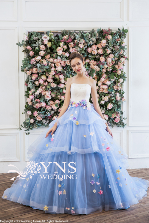 YNS WEDDING☆LaVenie Collection☆水色のドレス☆ - スーツ