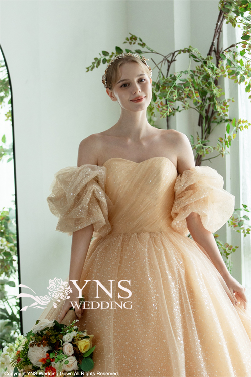 SL20910-OWH｜LaVenie Collection ウェディングドレス｜ウェディングドレスのYNS WEDDING
