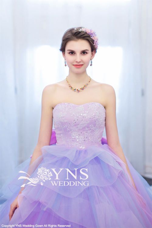 SR17337｜LaVenie Collection カラードレス｜ウェディングドレスのYNS 