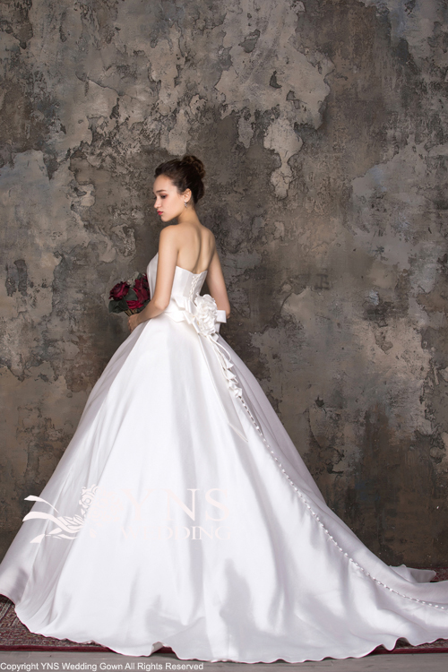 ✨クリーニング済✨YNS wedding ウェディングドレス パニエセット