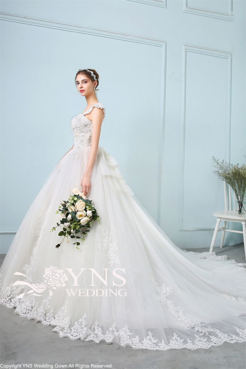 YNS Wedding ウェディングドレス　クリーニング済み　ホワイト SC18911-SDYS｜LaVenie Collection ウェディングドレス｜ウェディング