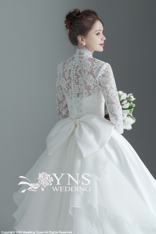 160㎝ウェストウェディングドレス SL22918-PO77　YNS　WEDDING