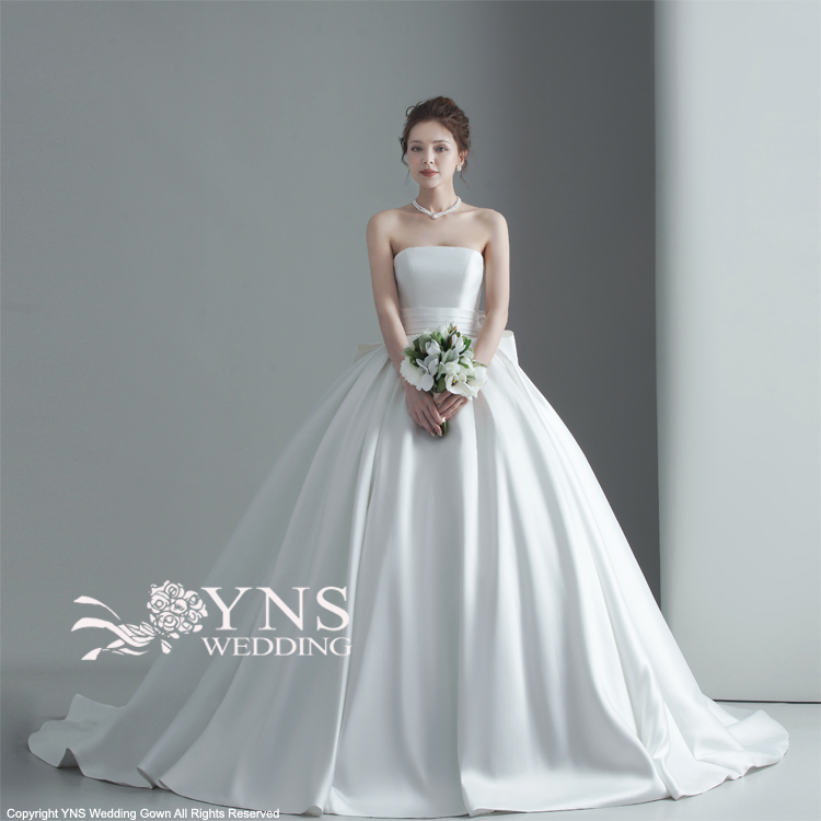 160㎝ウェストウェディングドレス SL22918-PO77　YNS　WEDDING