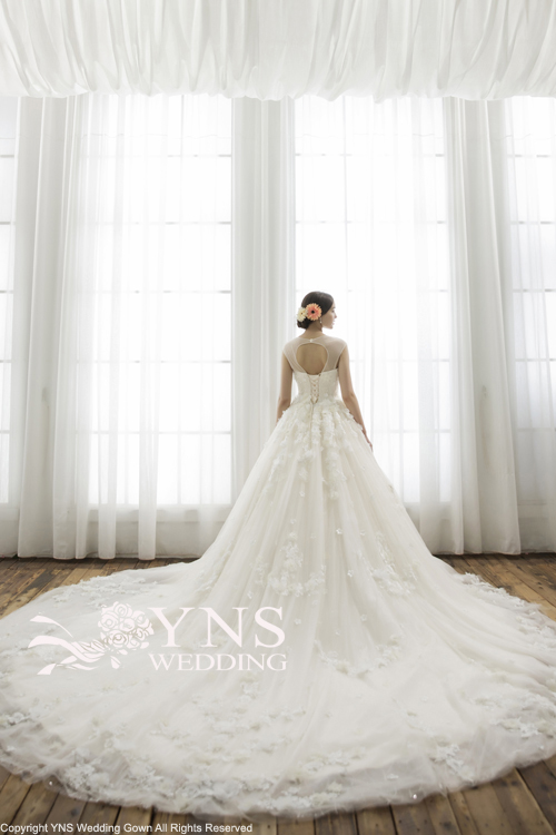 yns wedding オーダードレス(パニエ付き) - ウェディング