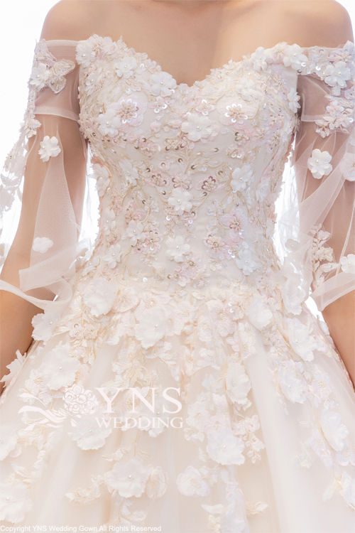 YNS wedding ウエディングドレス (SR18346)-