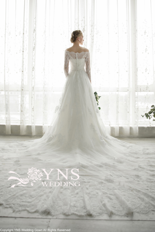 ウェディングドレス シモンヌ ヴィンテージ アンティーク ビンテージ40's○シースルーフリルウェディングドレス○230929c4