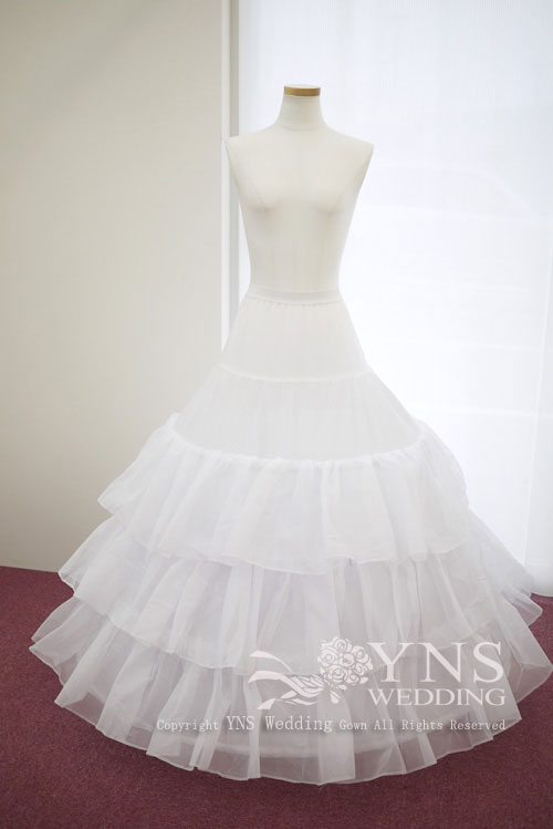 PAN005｜パニエ｜ウェディングドレスのYNS WEDDING