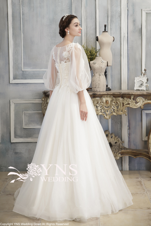 期間限定お値下げ！YNS wedding ウェディングドレス