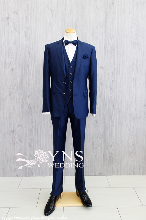 【セットアップ◎美品】定価10万円 YNS-WEDDING ３ピース タキシード