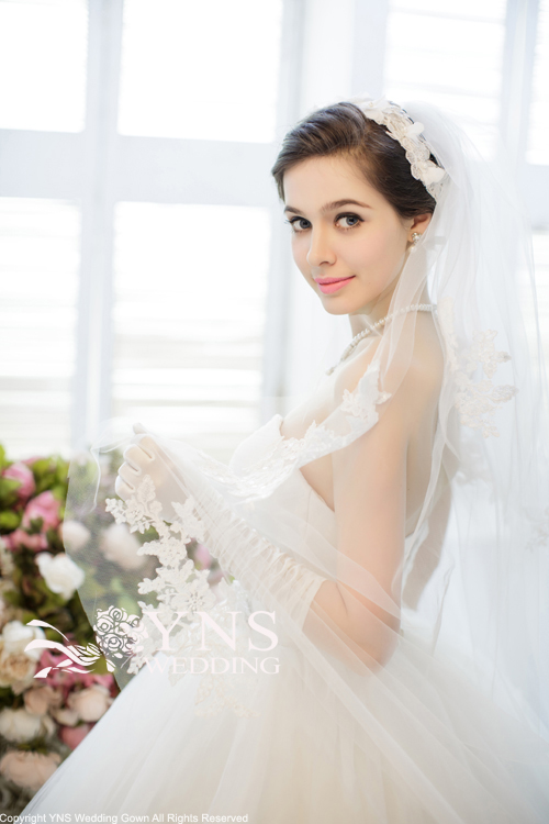 yns weddingウェディングベール CV-605-L｜ウエディングベール｜ウェディングドレスのYNS WEDDING