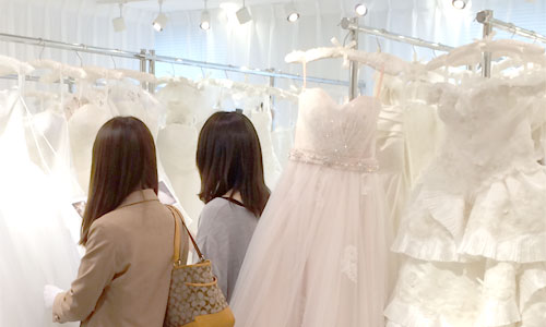 見学・ドレス選び