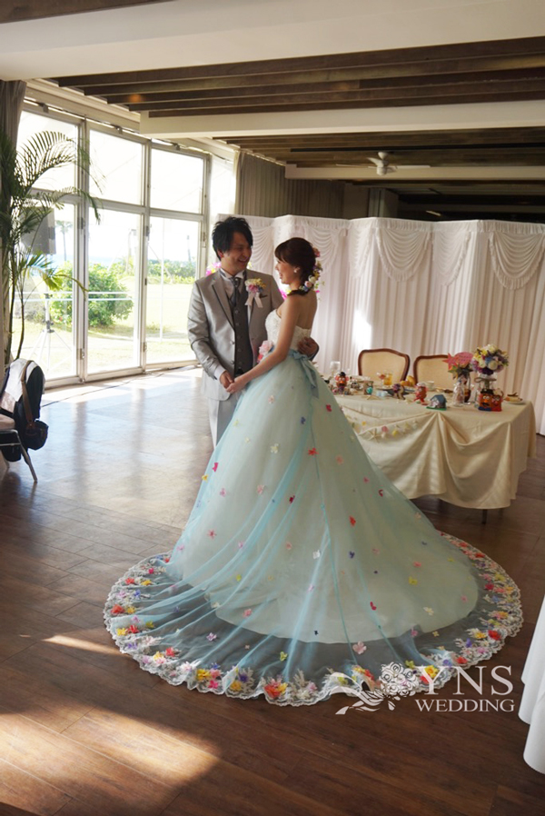 愛知県hr様のウェディングドレスのスタイリング 口コミ Yns Wedding