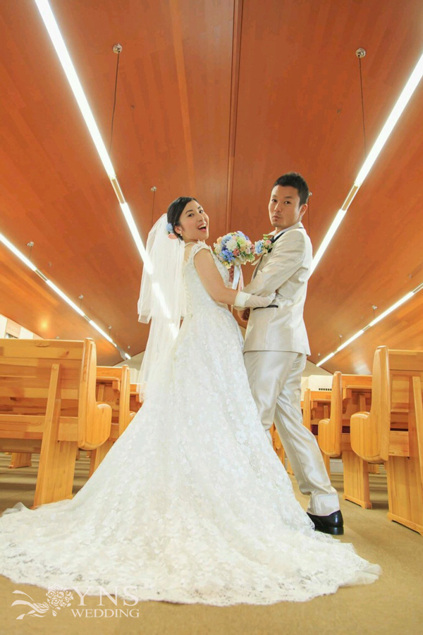 2人も家族も大満足の衣装になりとても幸せな結婚式でした！（長野県 OM 