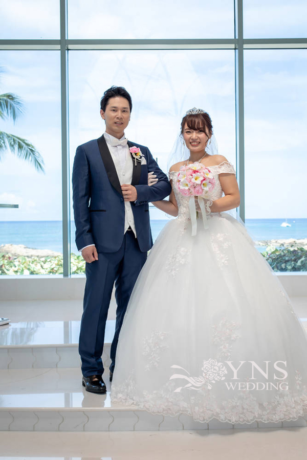 109 1 お客様の声 ウェディングドレス タキシード着用のお写真の一覧 Yns Weddingの口コミ